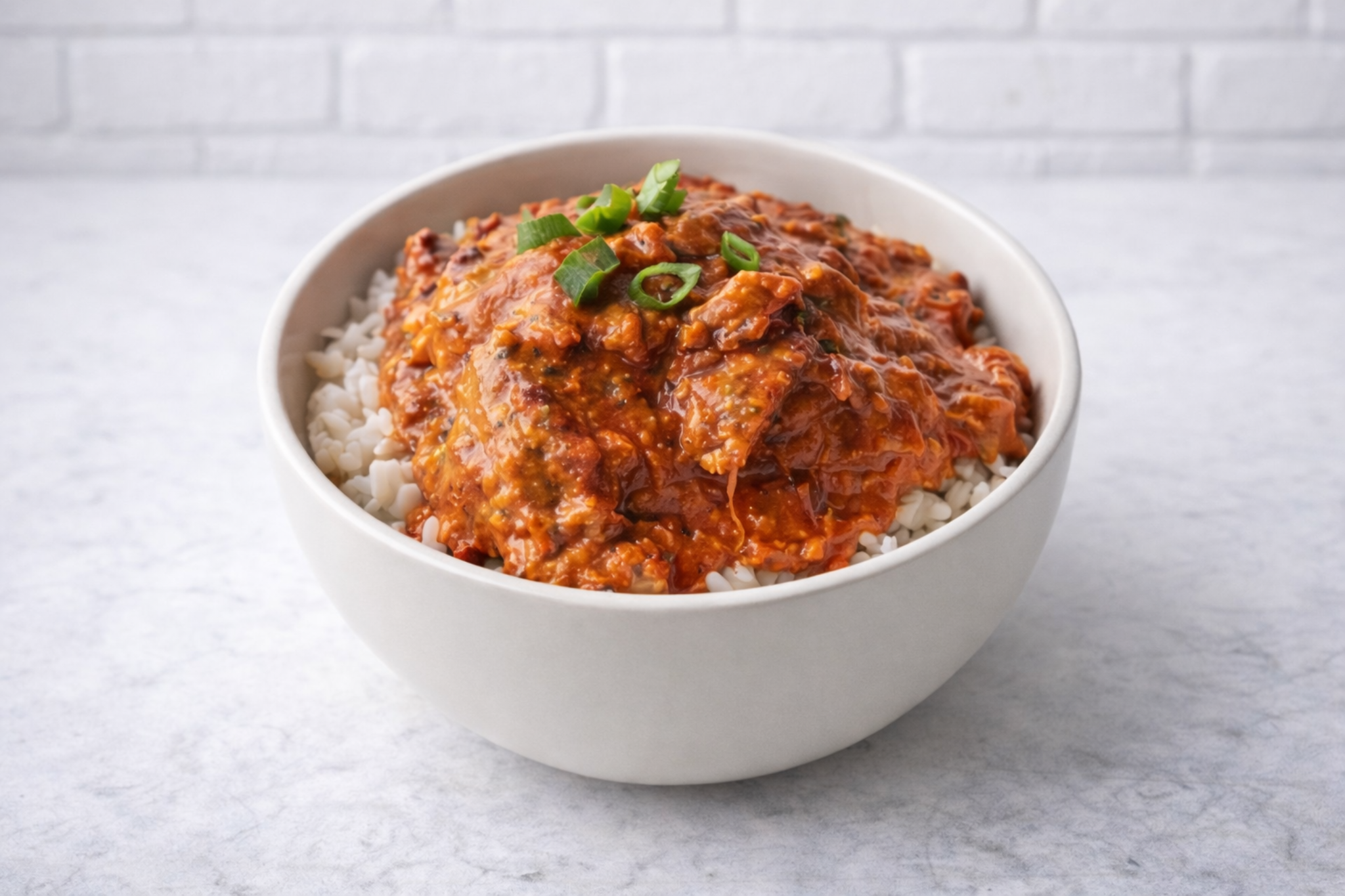 Spicy Voodoo Chicken bowl